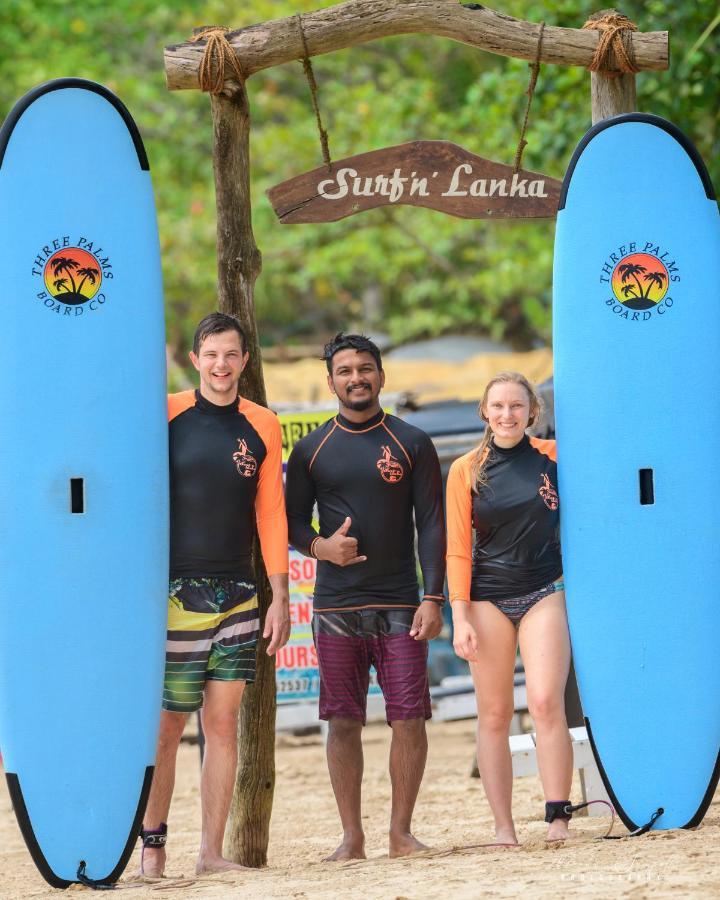 Surf'N Lanka - Surf School Hotel Weligama Exterior photo